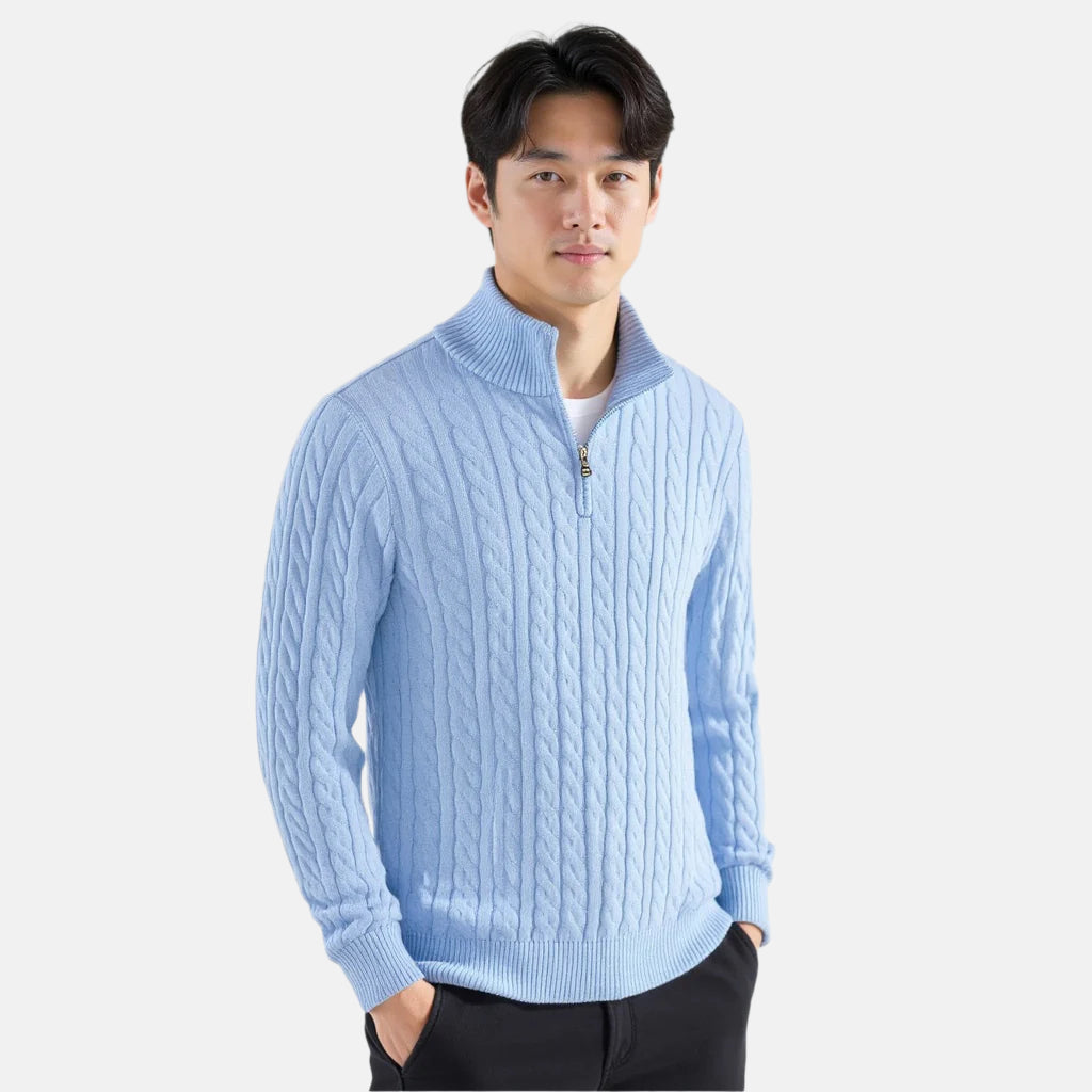 Maglione con zip TAEBAEK