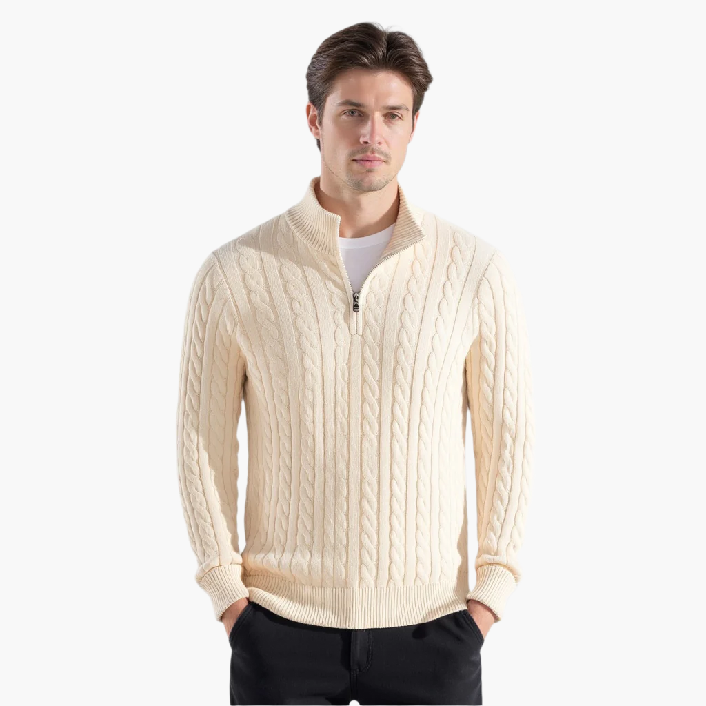 Maglione con zip TAEBAEK